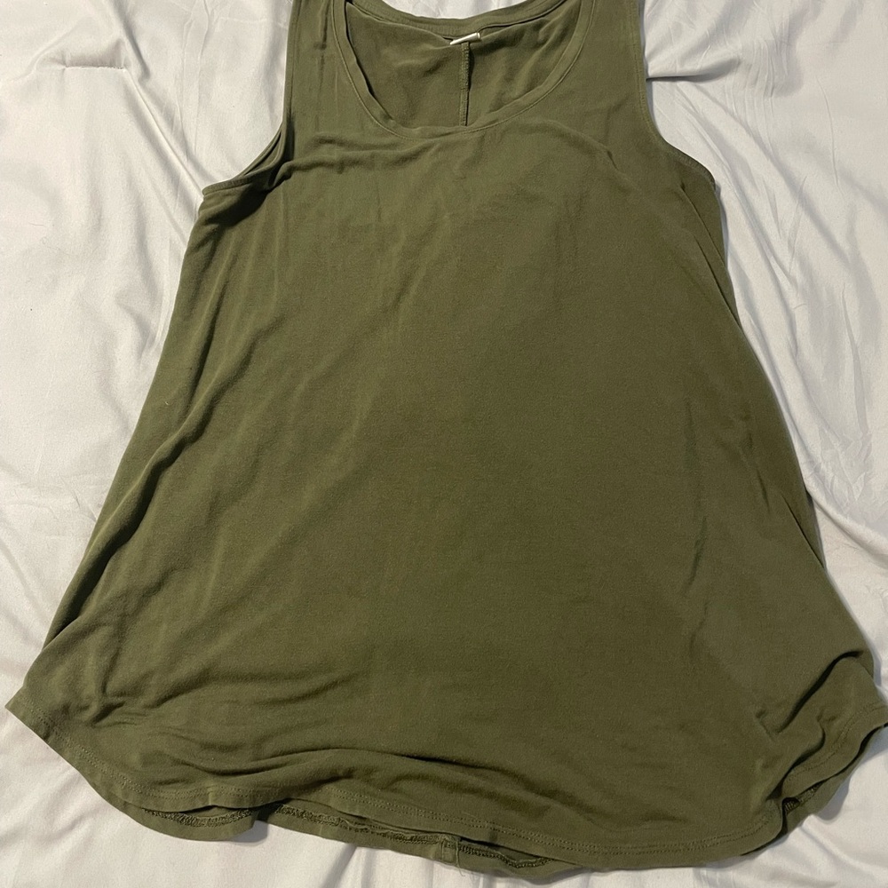 Old Navy Green Luxe Tank Top
